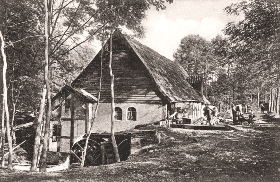 Bild der alten Scherpel-Mühle